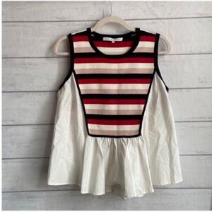 English Factory color block Sleeveless top